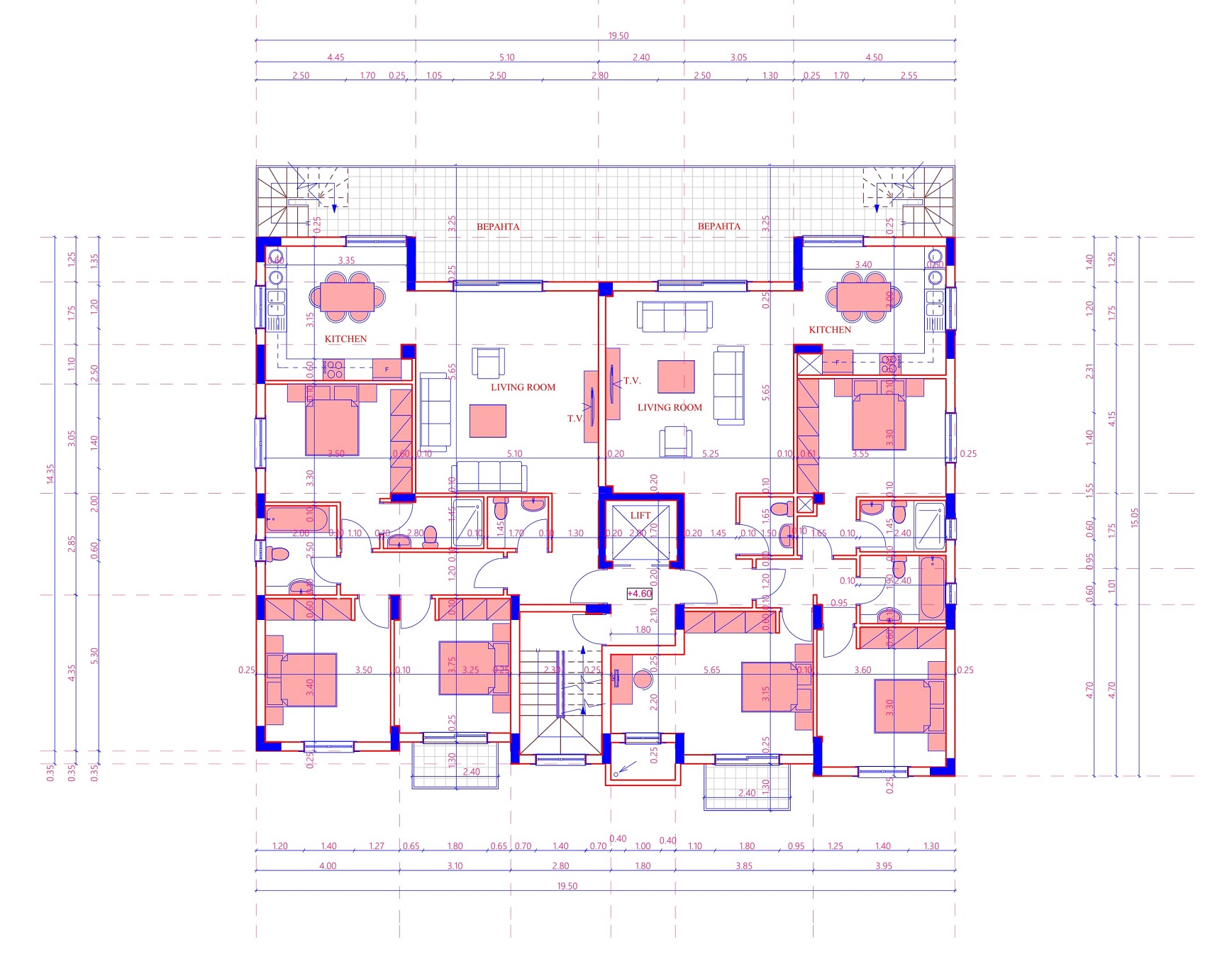 Second floor plan
